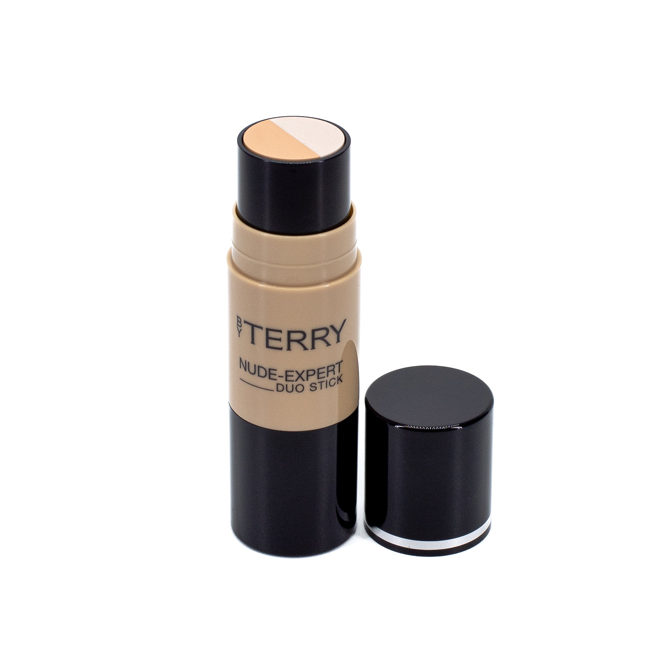 BY TERRY Nude Expert Duo Stick Foundation 3 CREAM BEIGE 0.3 oz - Caja Imperfect