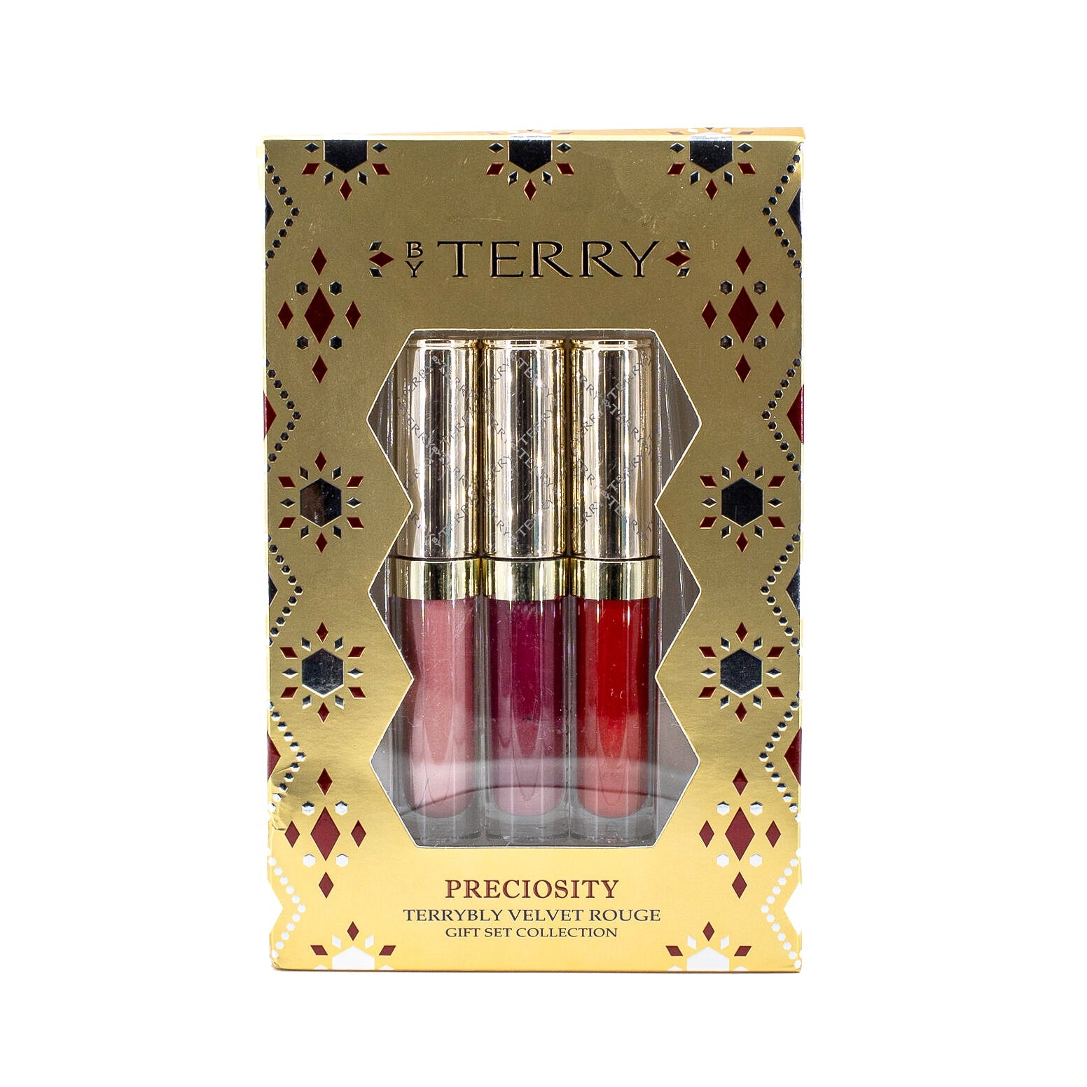 POR TERRY Preciosity Terrybly Velvet Rouge Set de regalo - Caja imperfecta