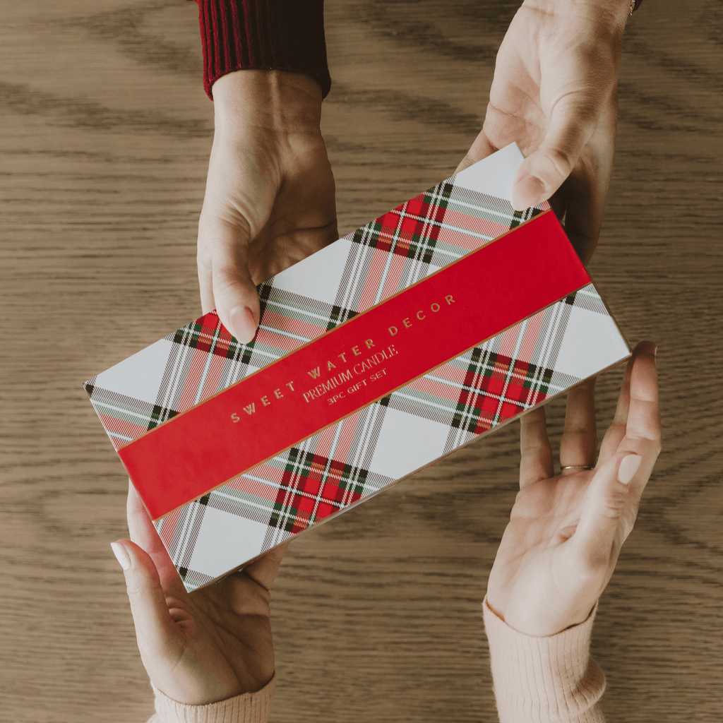 Christmas Candle Gift Box Set (Christmas, Warm and Cozy, Fraser Fir)