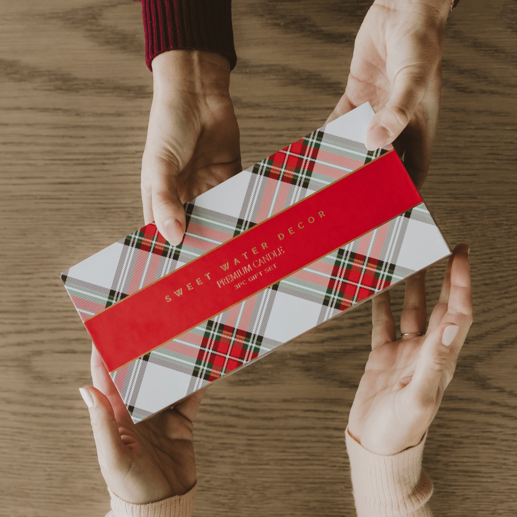 Christmas Candle Gift Box Set (Christmas, Warm and Cozy, Fraser Fir)