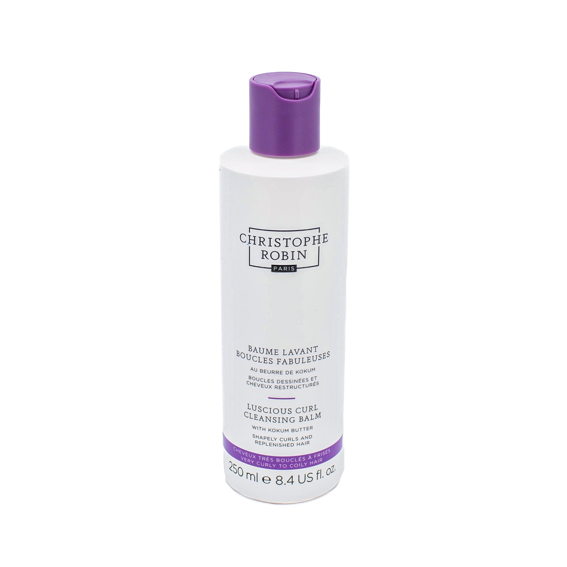 Bálsamo limpiador Luscious Curl de CHRISTOPHE ROBIN con manteca de kokum, 237 ml (8.4 oz) - Nuevo