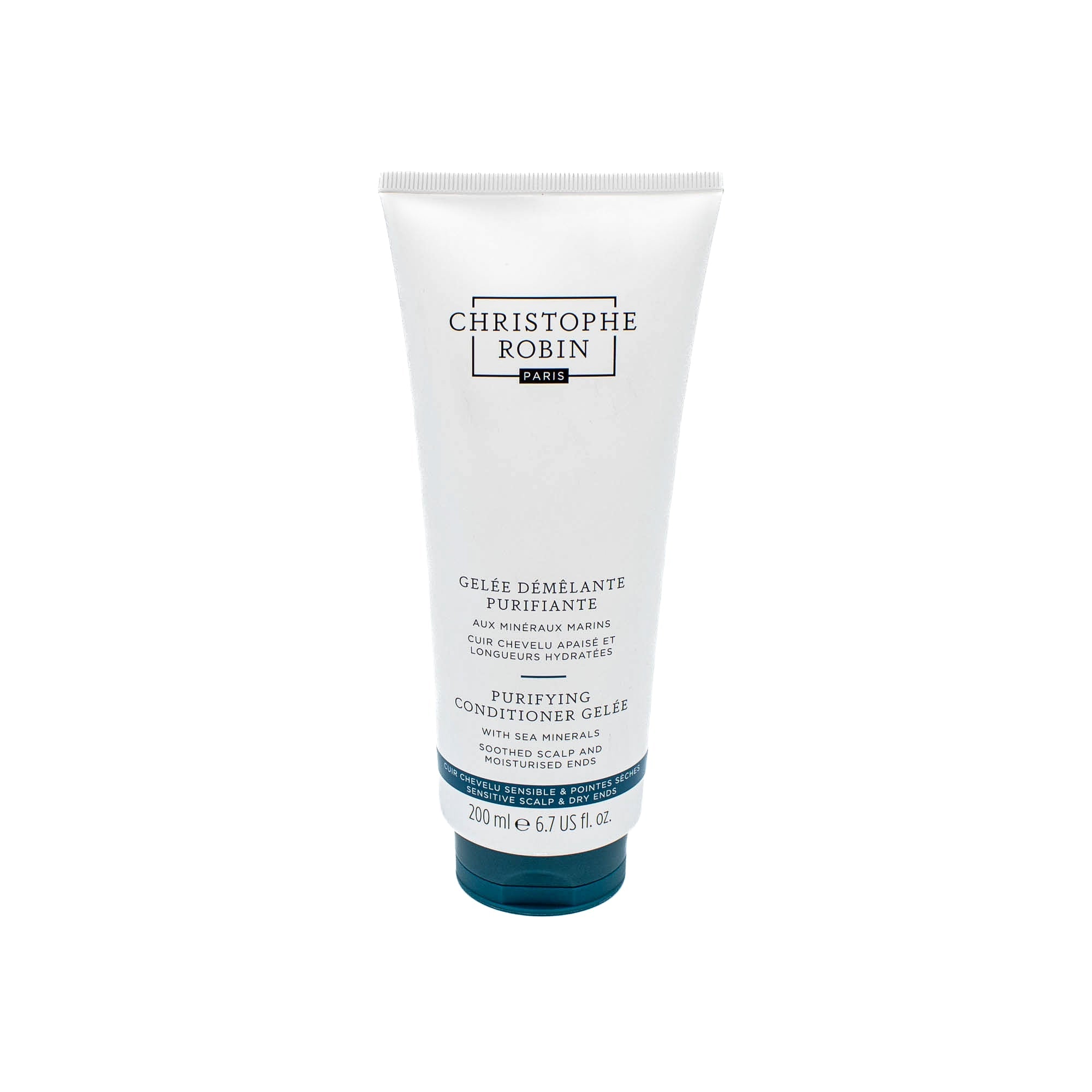 Acondicionador purificante en gel CHRISTOPHE ROBIN, 180 ml (6.7 oz) - Envase imperfecto