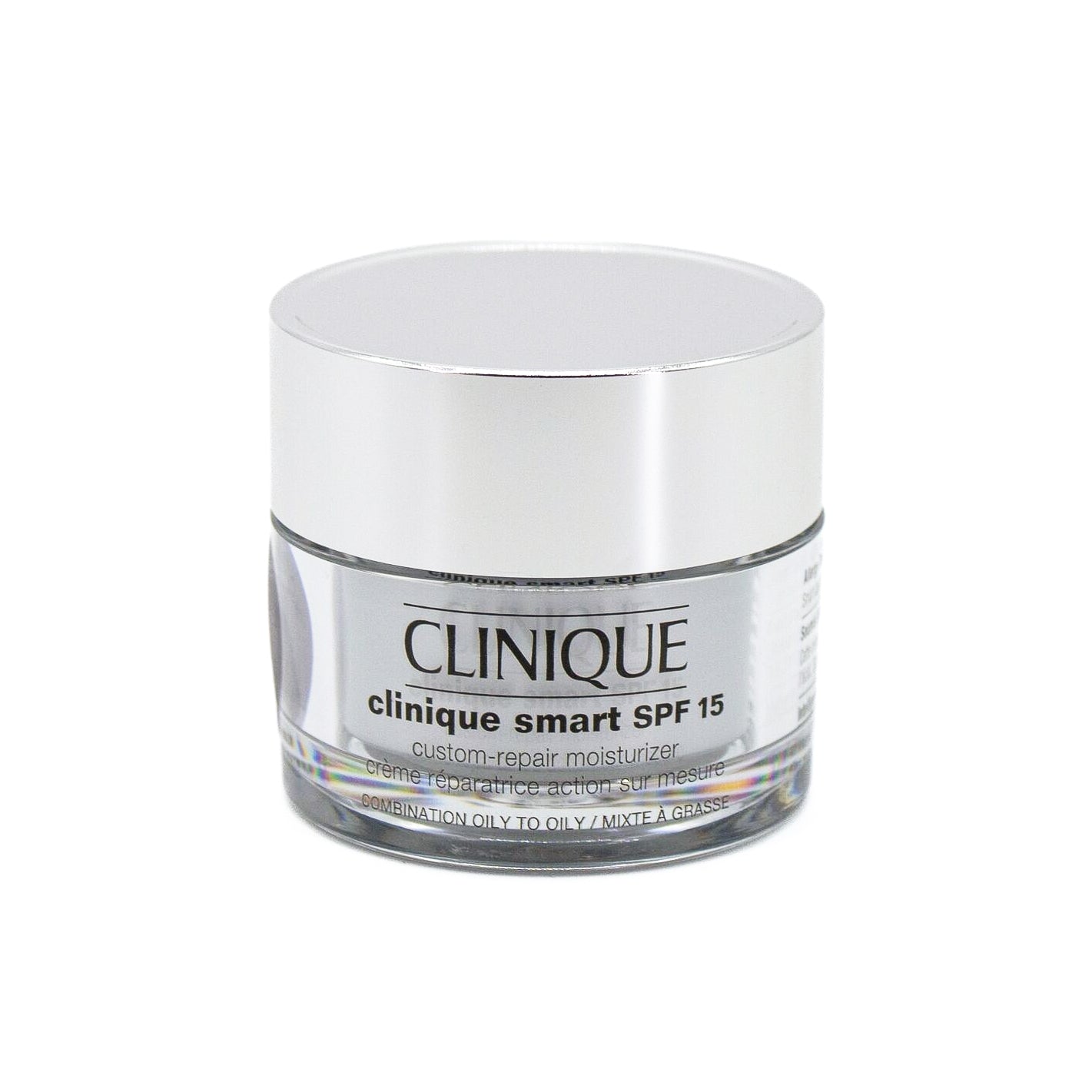 Hidratante inteligente CLINIQUE con FPS 15 para piel mixta a grasa, 1 oz (caja faltante)