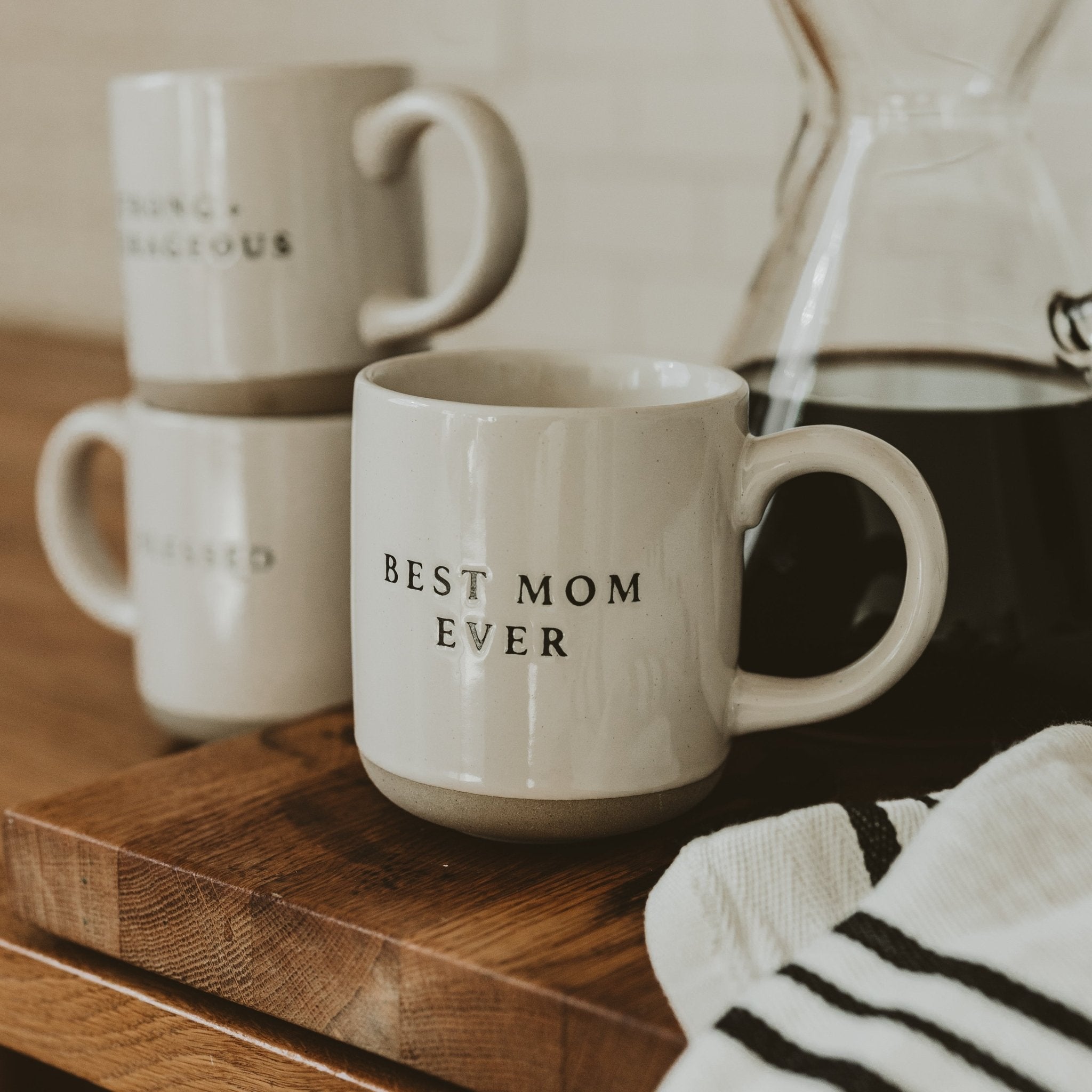 Taza de cerámica de 453 ml "La mejor mamá del mundo" 