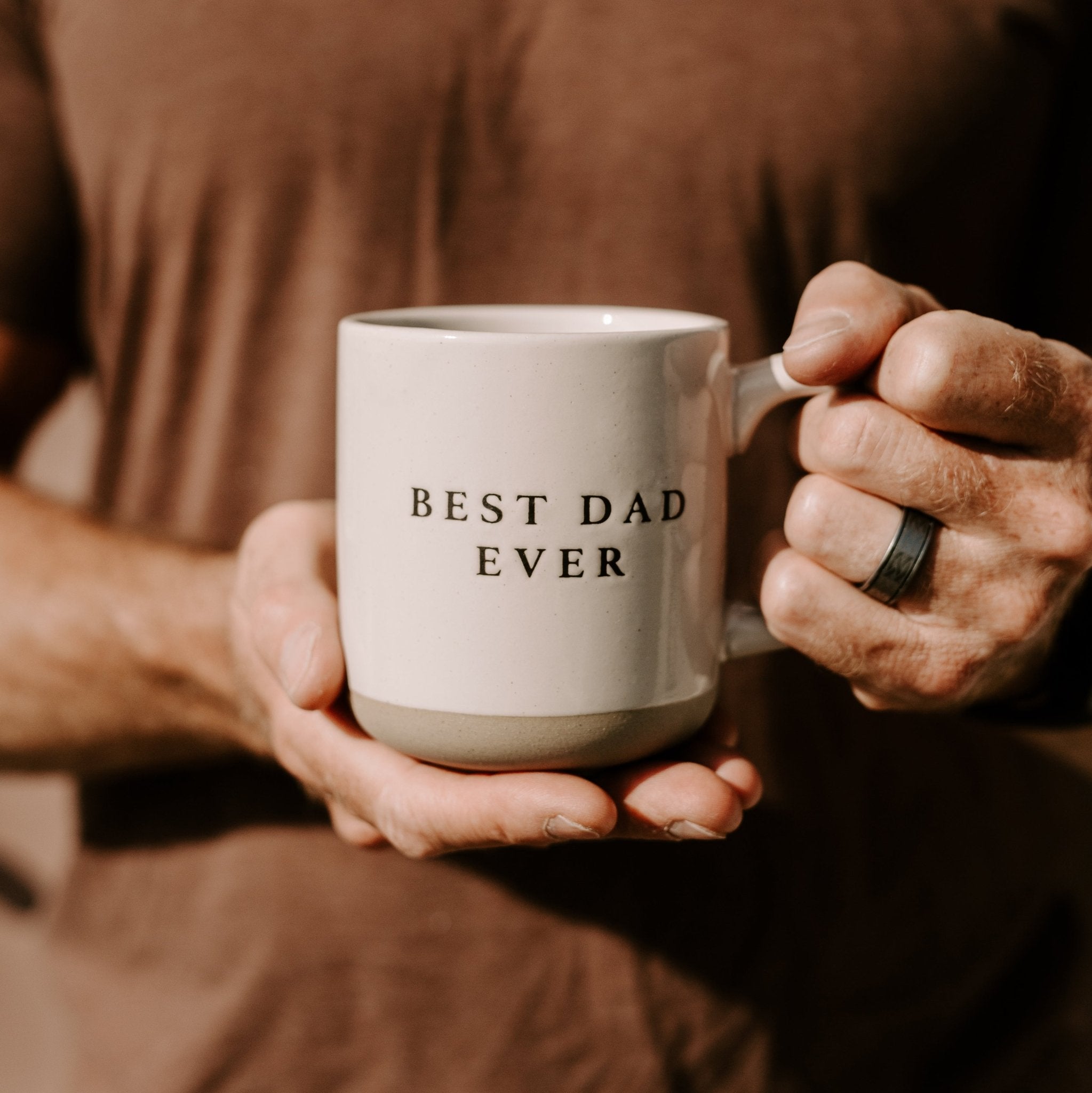 Taza de cerámica de 453 ml "El mejor papá del mundo" 