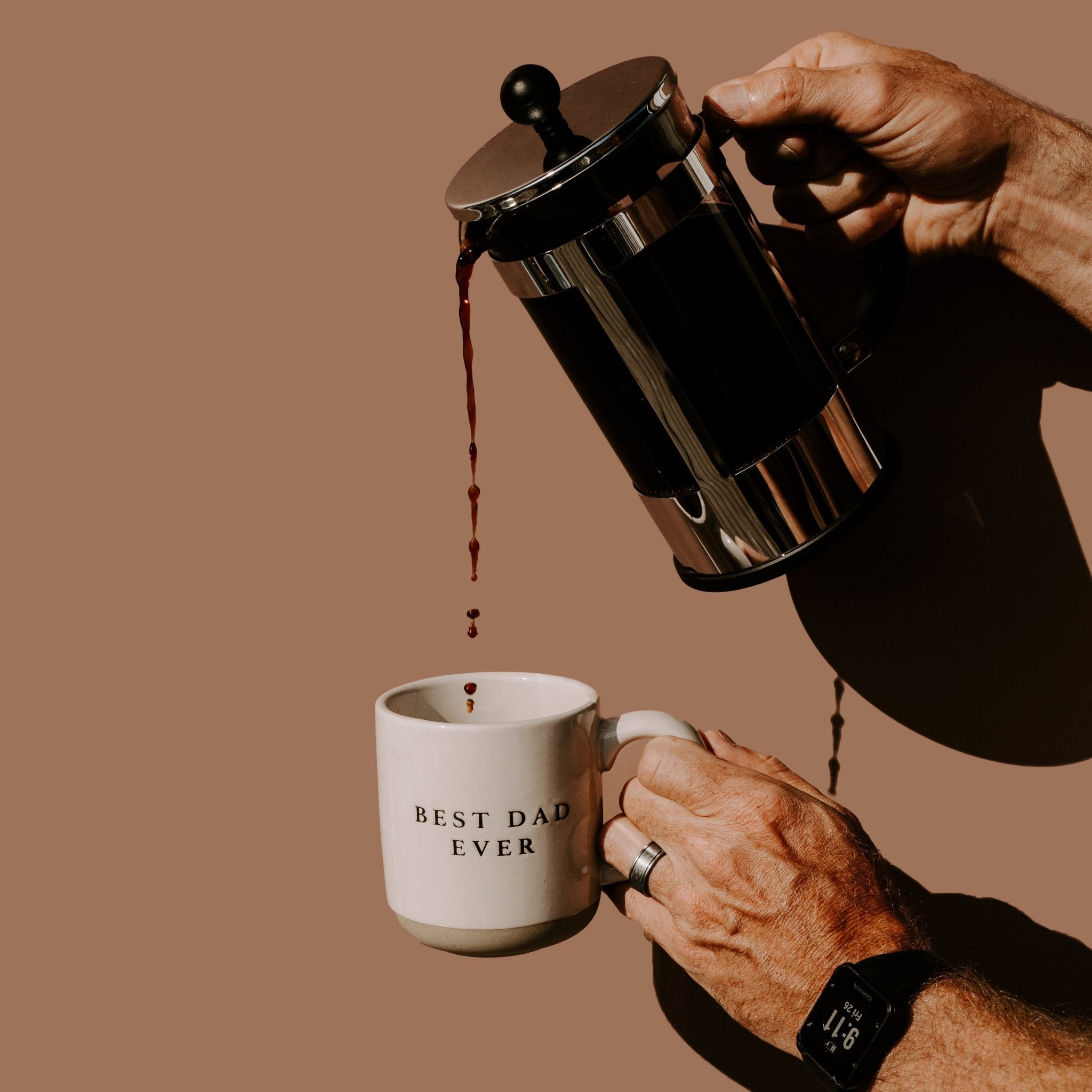 Taza de cerámica de 453 ml "El mejor papá del mundo" 