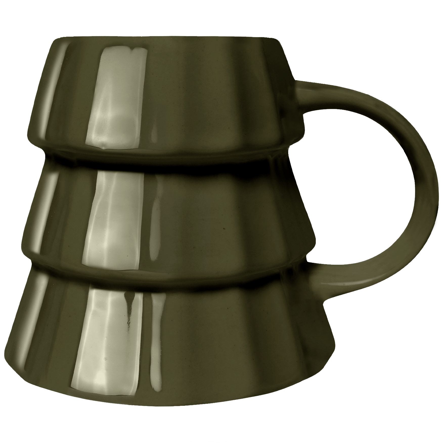 Green Tree 17oz. Figurine Coffee Mug