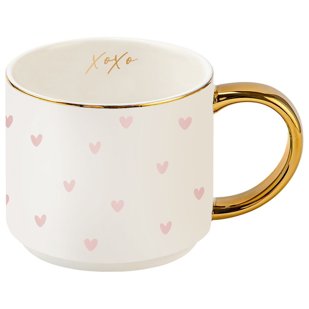 Hearts 14oz. Coffee Mug