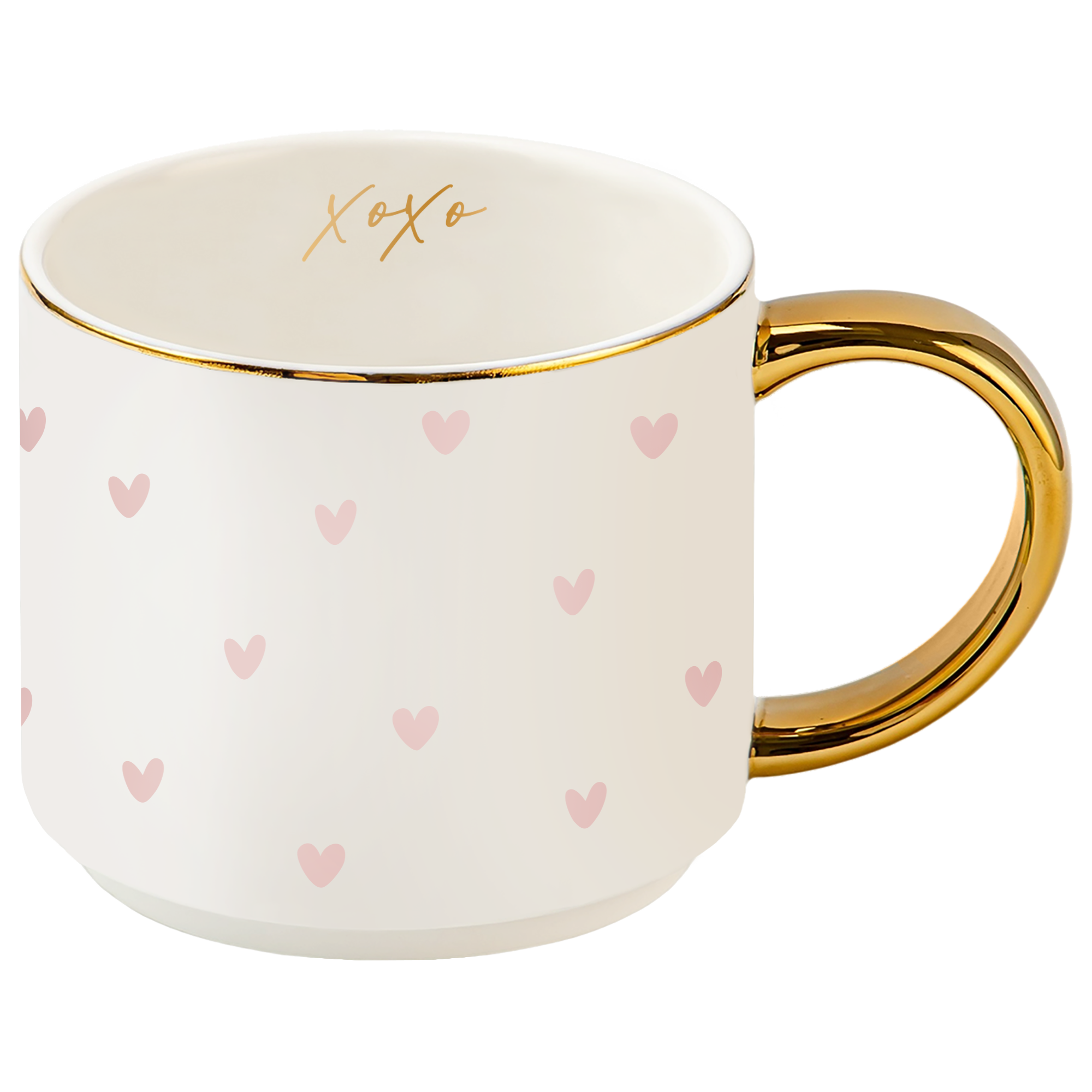 Hearts 14oz. Coffee Mug