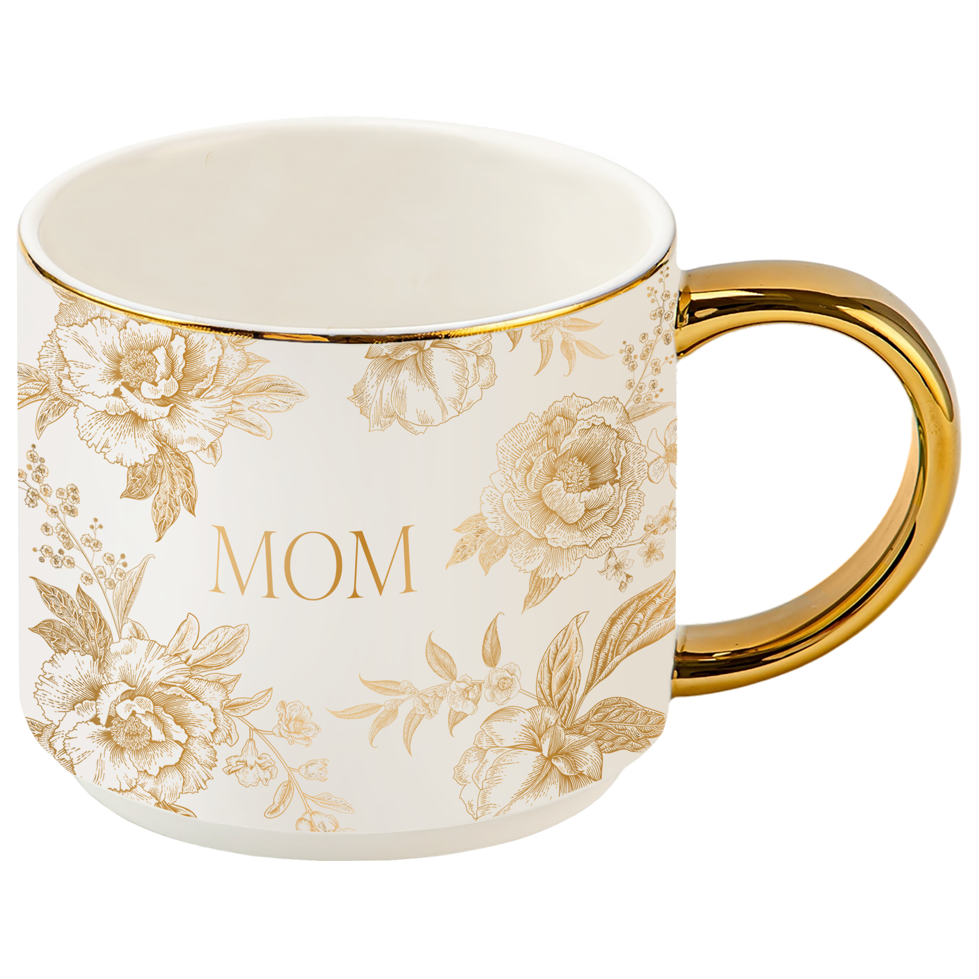 Gold Mom 14oz. Coffee Mug