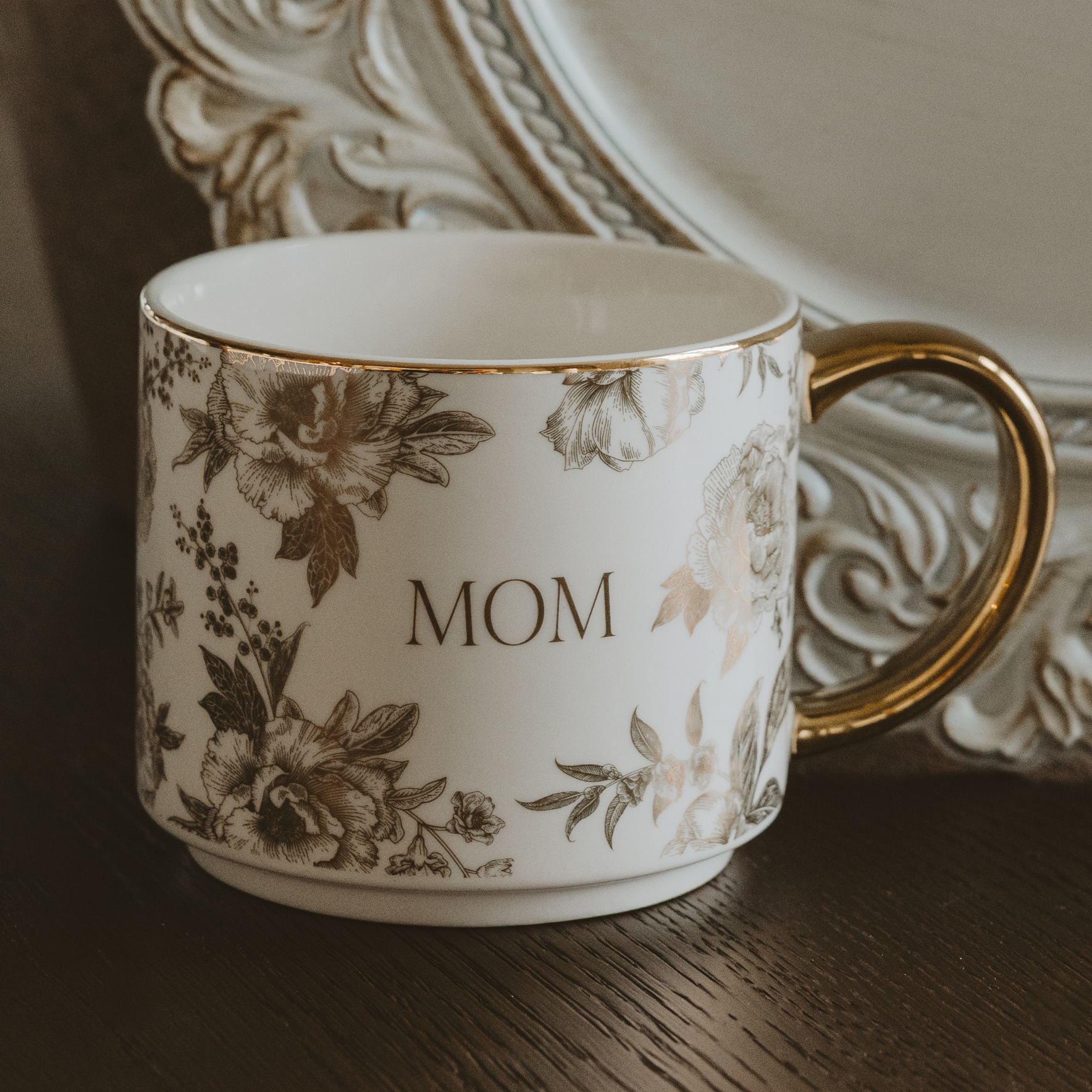 Gold Mom 14oz. Coffee Mug