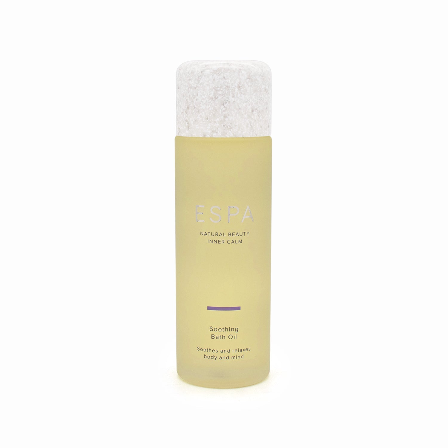 Aceite de baño calmante ESPA 3.3 oz - Caja imperfecta