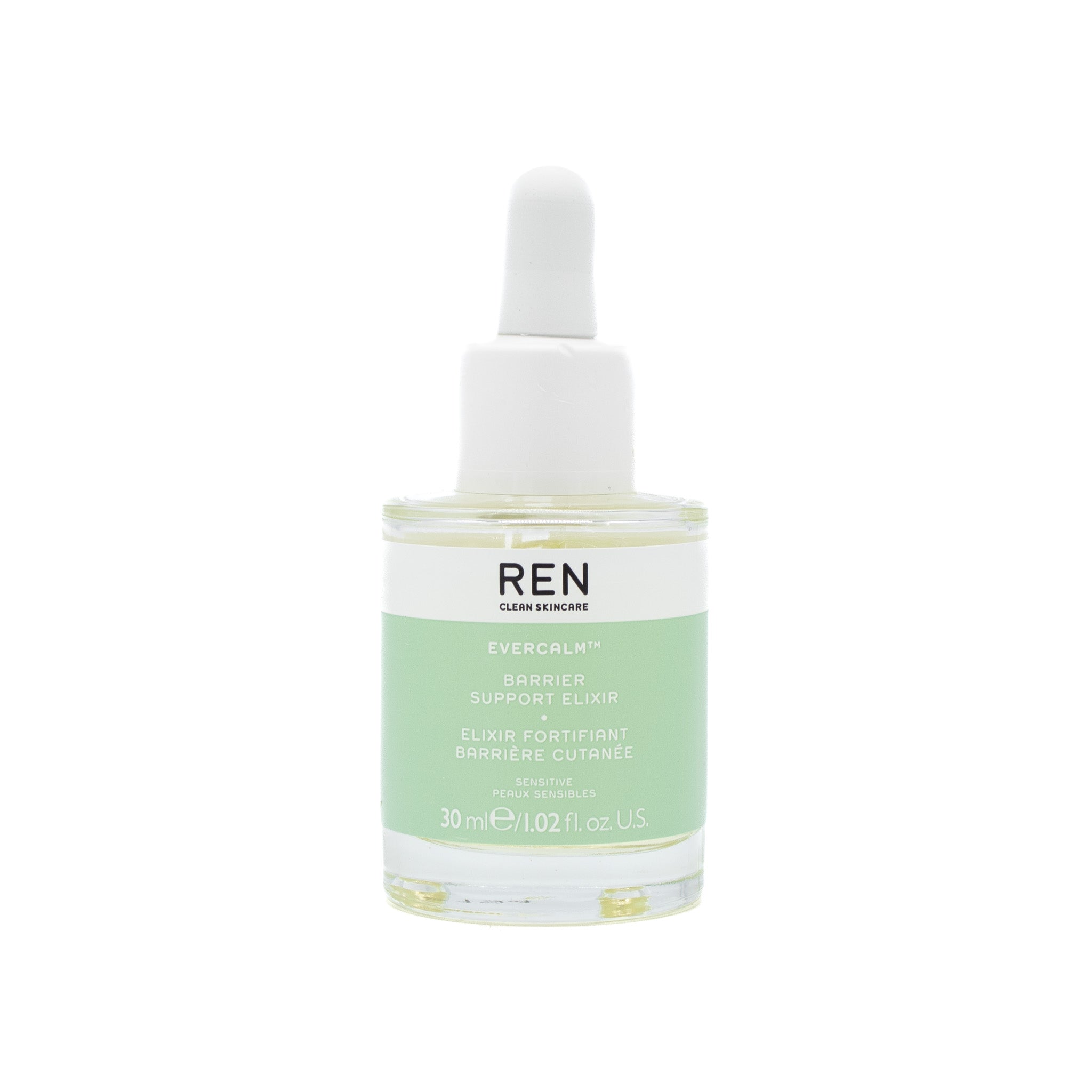 Elixir de apoyo para la barrera cutánea Evercalm de REN Skincare, 1.02 oz (falta una pequeña cantidad)