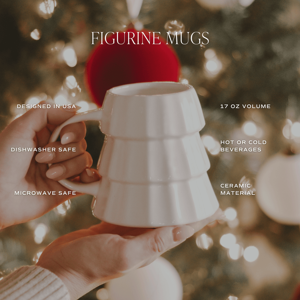 Green Tree 17oz. Figurine Coffee Mug