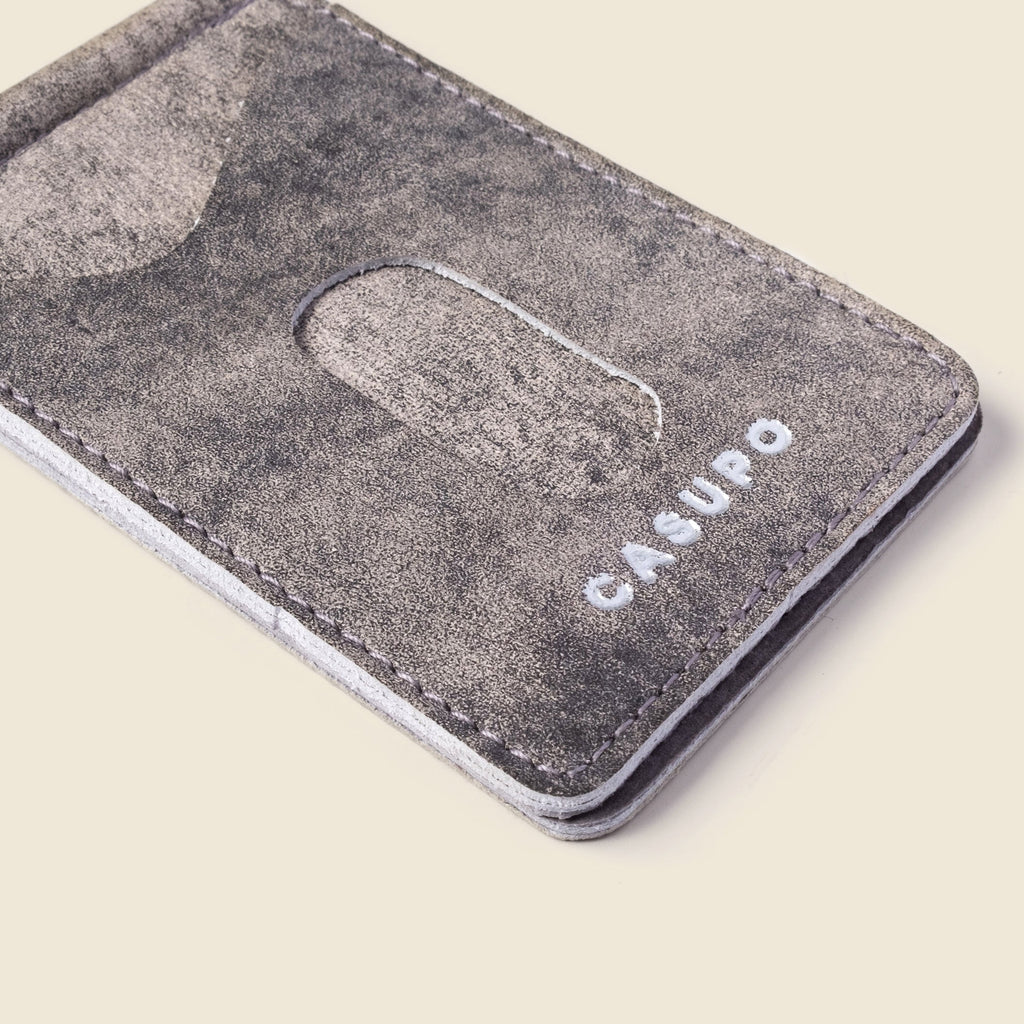 Money Clip Wallet - Stormy Grey