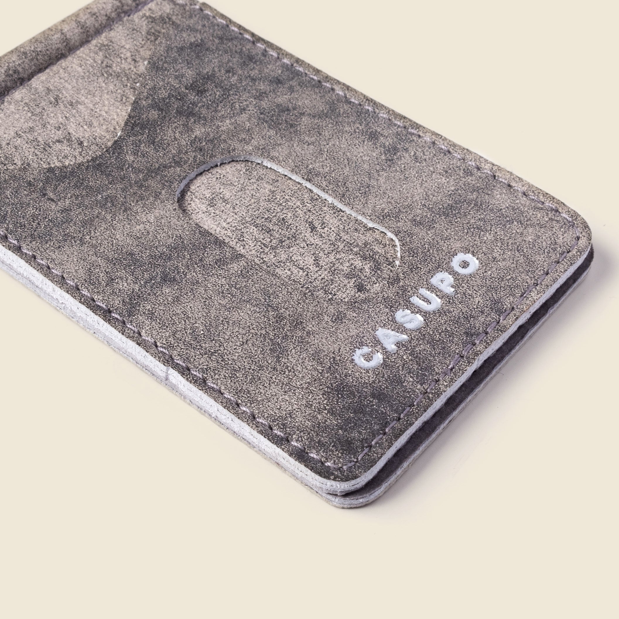 Money Clip Wallet - Stormy Grey