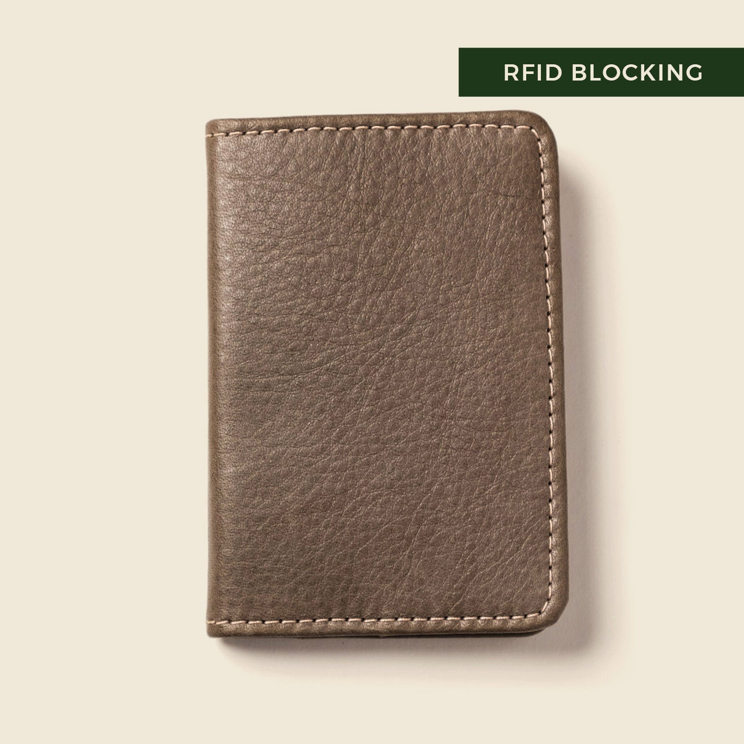 Cartera plegable compacta con protección RFID - Gris