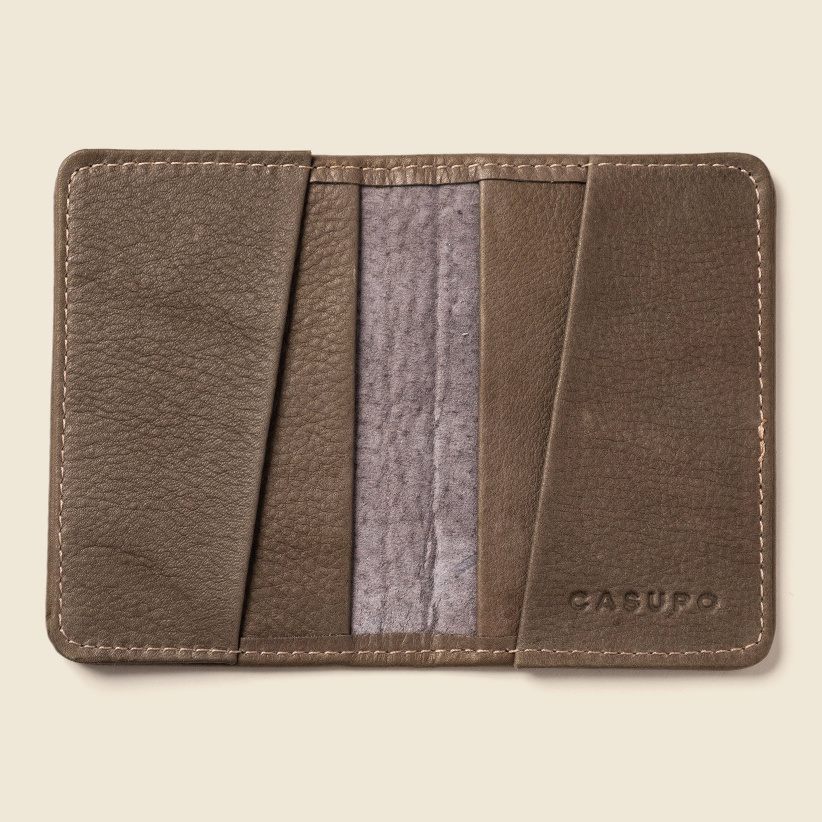 Cartera plegable compacta con protección RFID - Gris