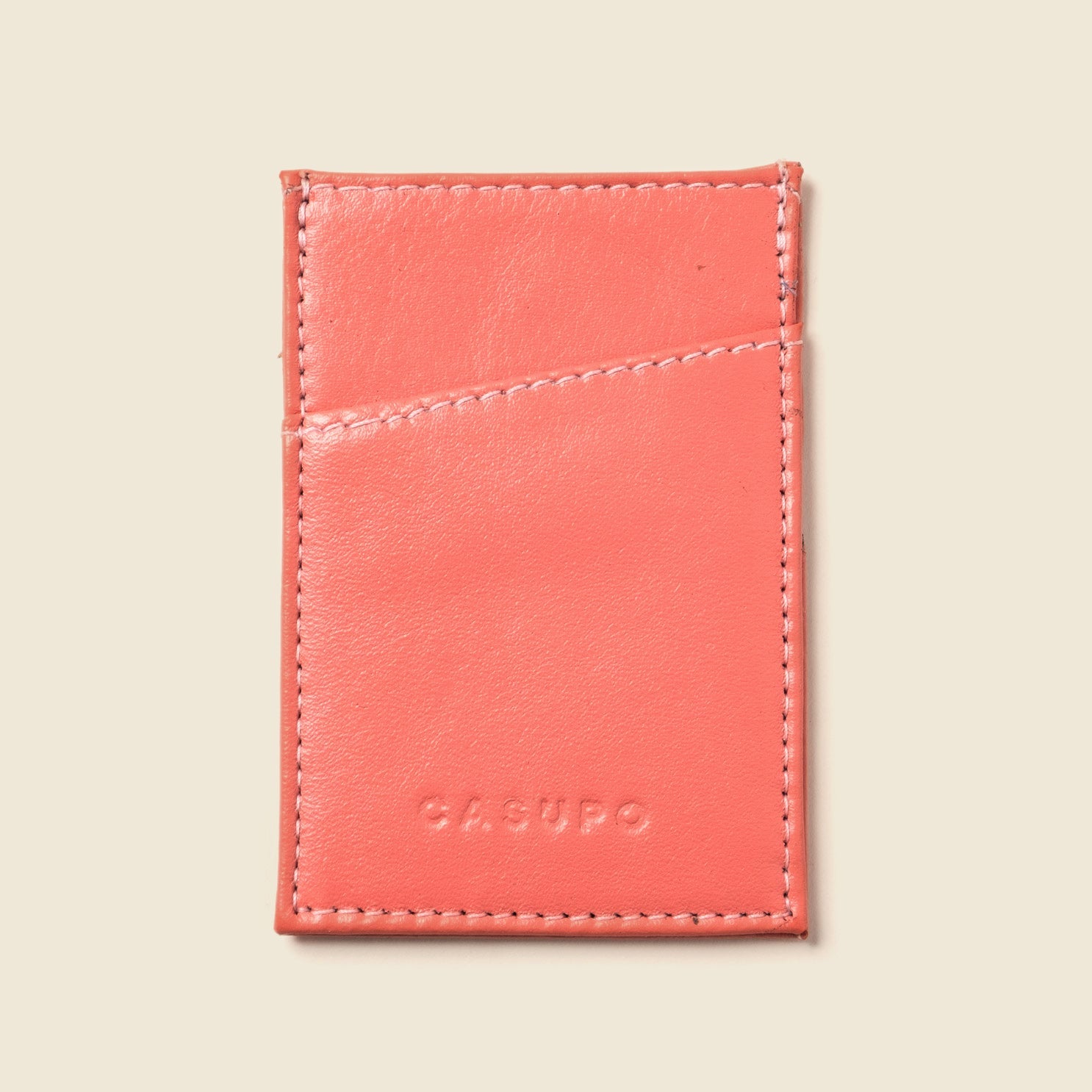 Cartera minimalista con protección RFID - Rosa pastel
