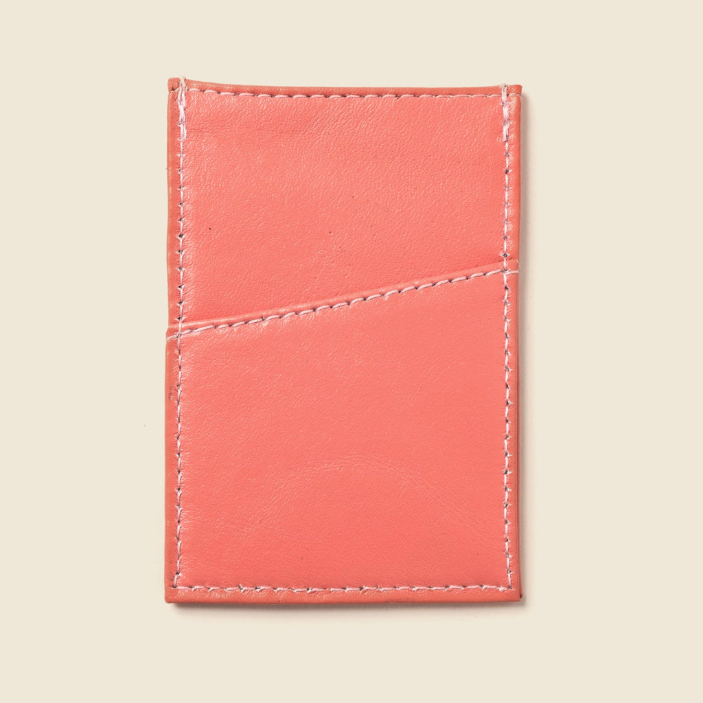 Cartera minimalista con protección RFID - Rosa pastel