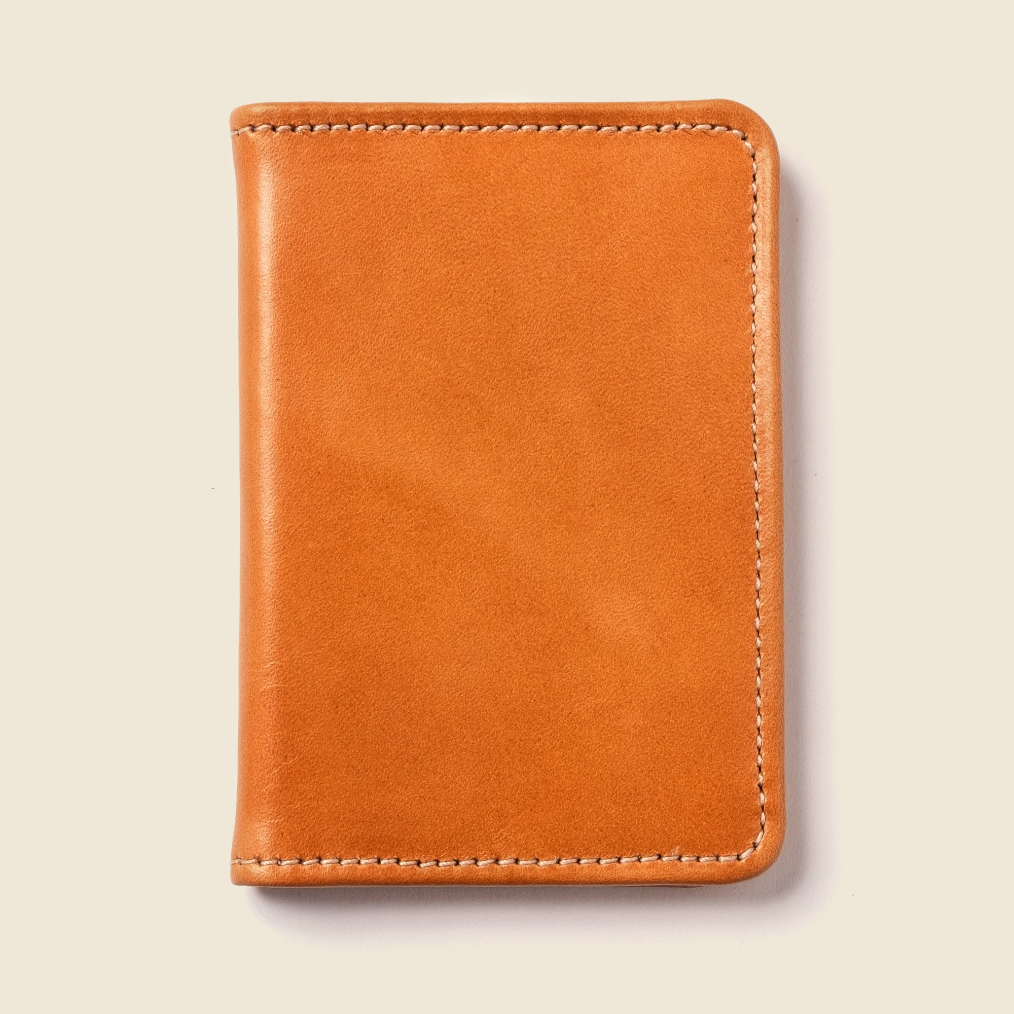 Cartera plegable compacta con protección RFID - Miel