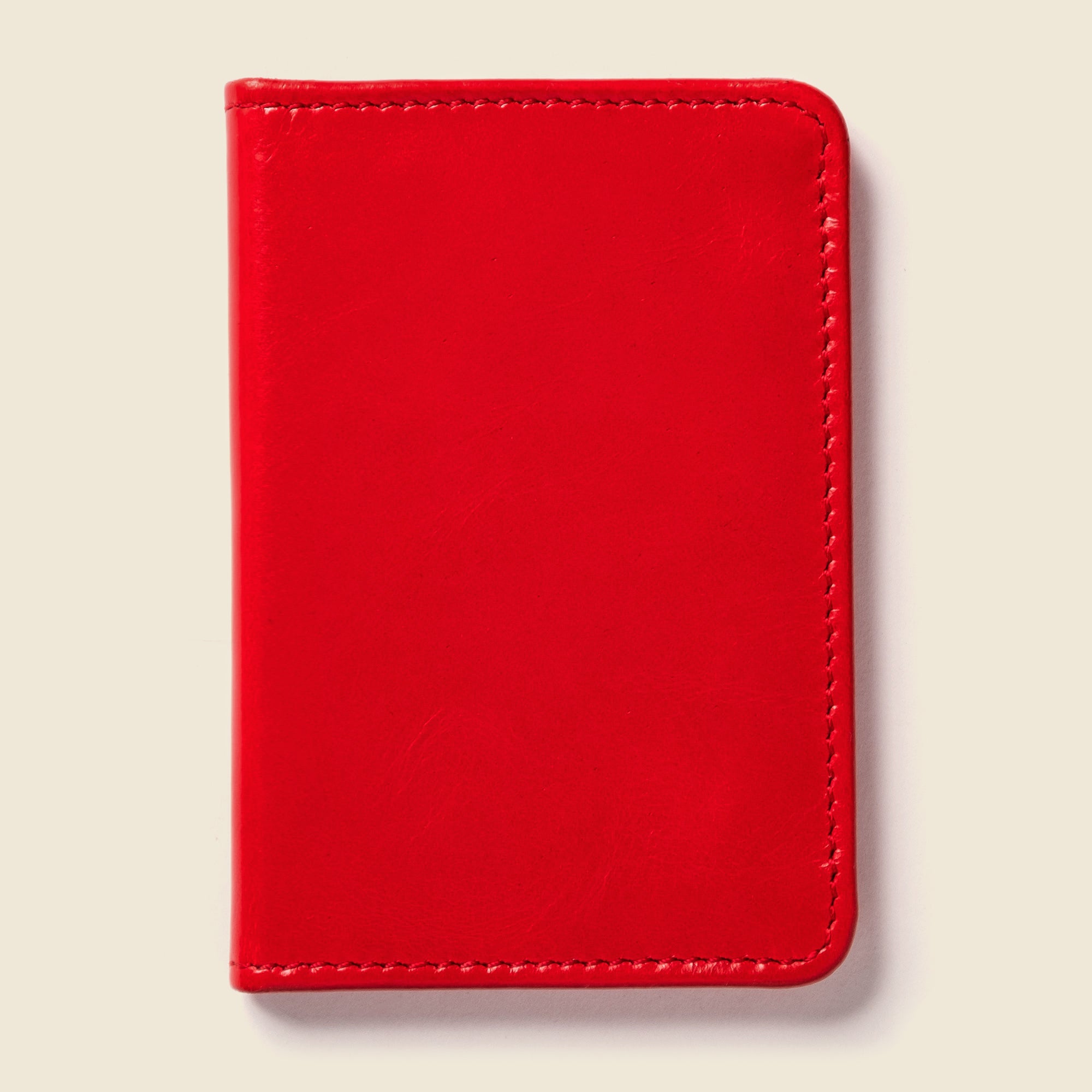 Cartera plegable compacta con protección RFID - Rojo fuego