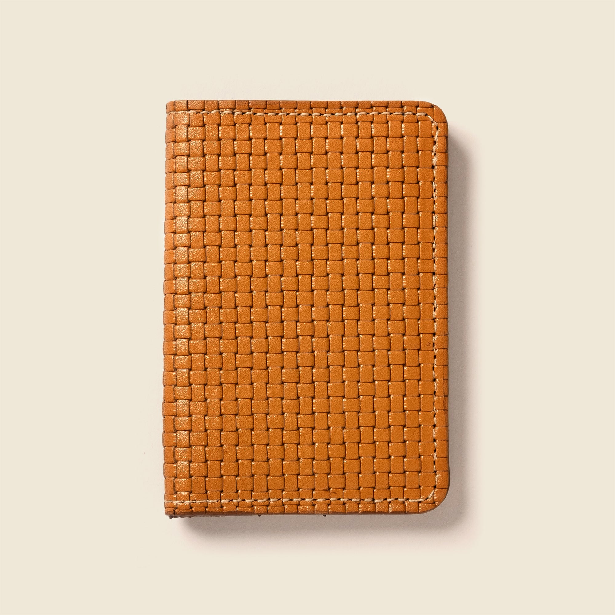 Cartera plegable compacta con protección RFID - Edición limitada en color canela