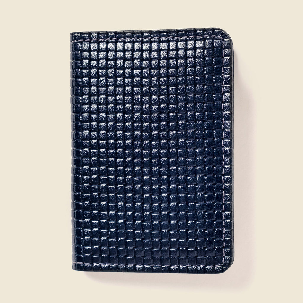 Cartera plegable compacta con protección RFID - Edición limitada azul marino