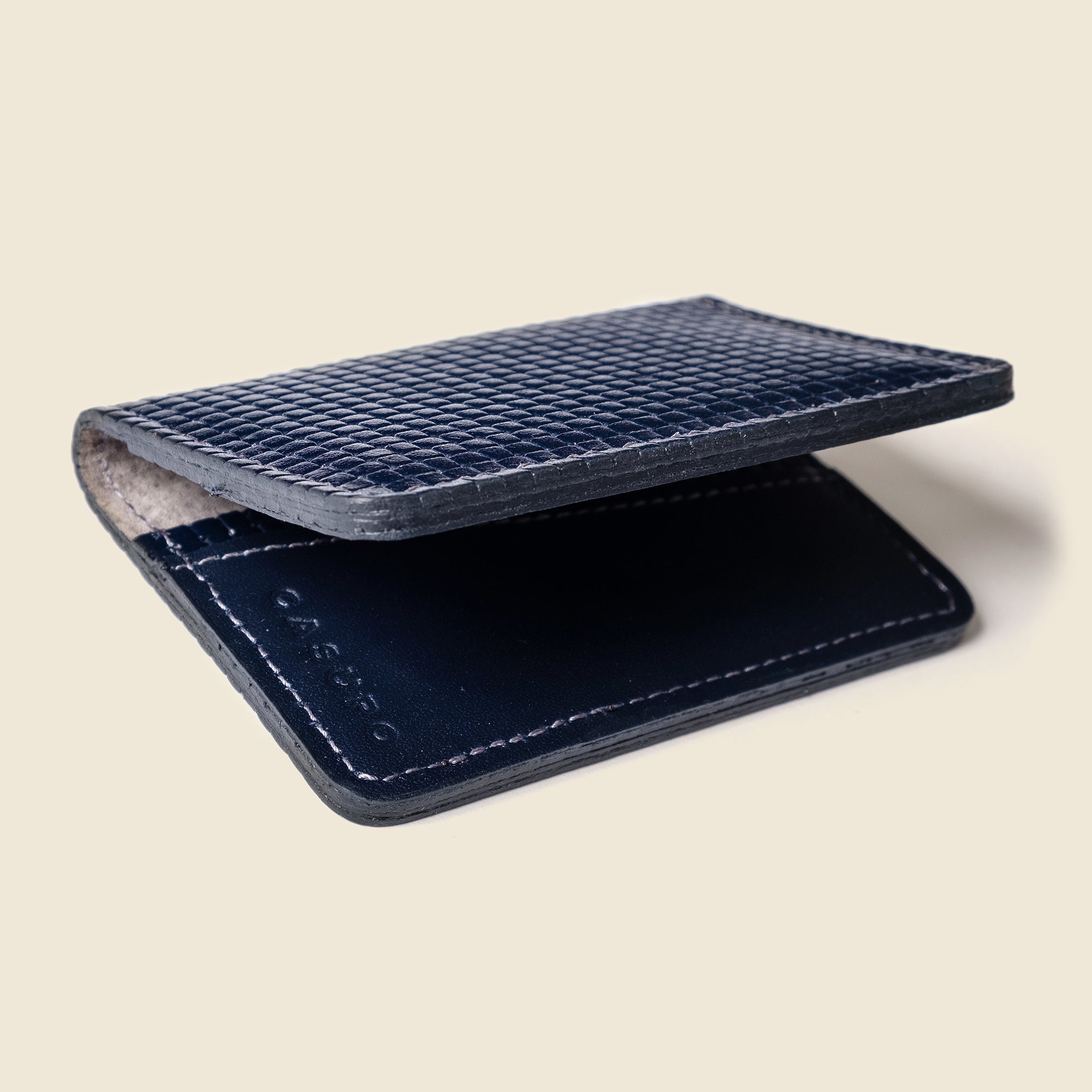 Cartera plegable compacta con protección RFID - Edición limitada azul marino
