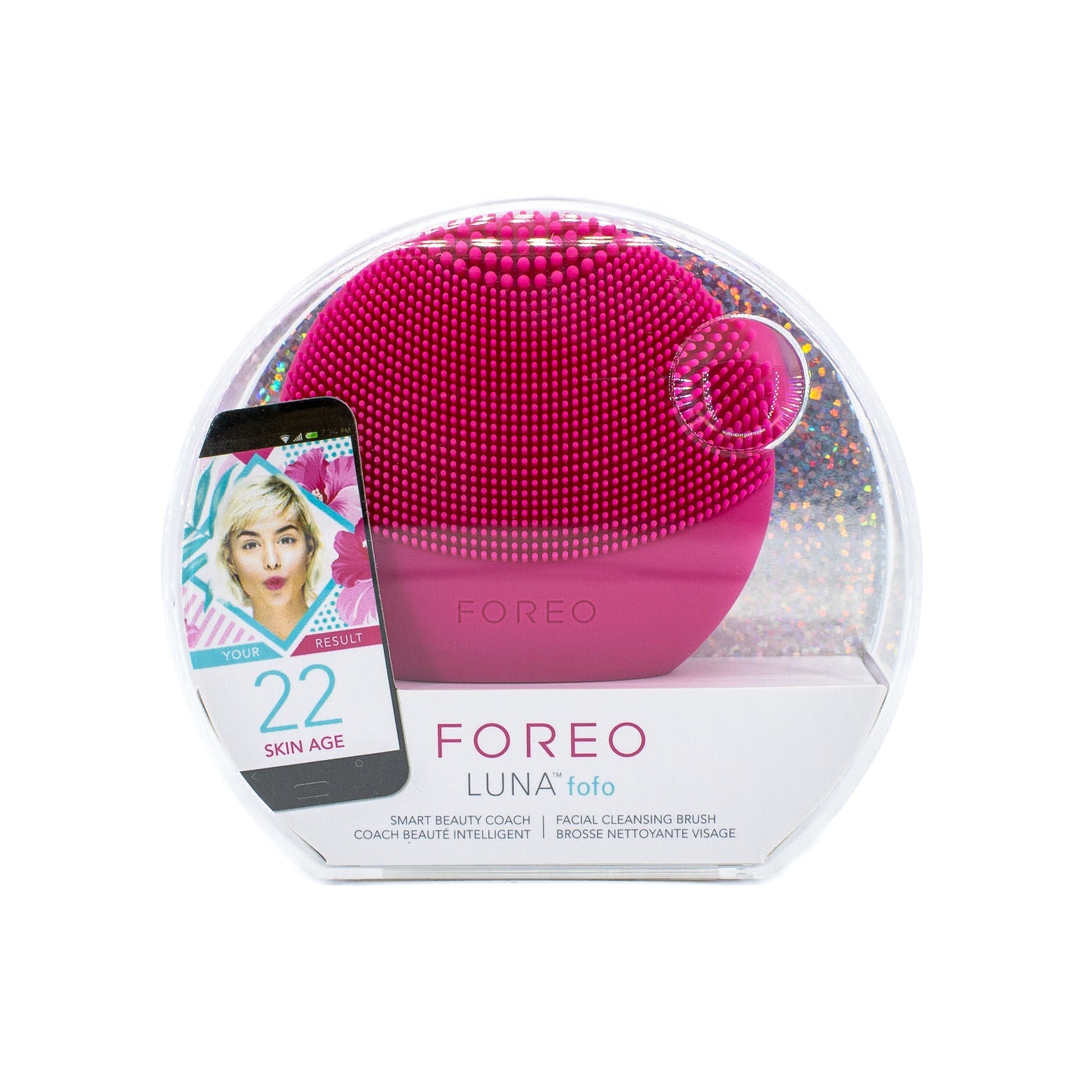 FOREO LUNA fofo FUCSIA - Caja Imperfecta
