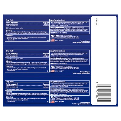 Crest 3D White Advanced Teeth Whitening Toothpaste 3.3oz/3pk - Imperfect Box