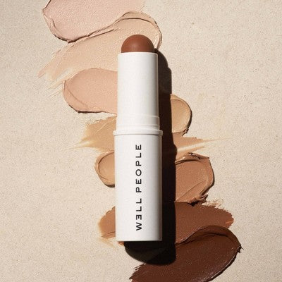 Well People Supernatural Complexion Stick Foundation&Concealer 20 Light Medium Warm 0.28oz - Imperfect Box