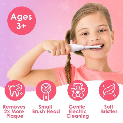Cepillo de dientes eléctrico infantil Brusheez Sparkle the Unicorn - Caja imperfecta