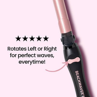 Rizador de pelo BEACHWAVER Co. Rosa medianoche - Caja imperfecta