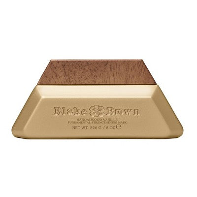 Mascarilla fortalecedora fundamental Blake Brown con fragancia de sándalo, vainilla y vainilla cálida, 236 ml (8 onzas líquidas) - Nueva