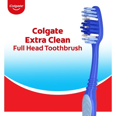 Cepillo de dientes Colgate Extra Clean Full Head Medium (6 unidades) - Caja con imperfecciones