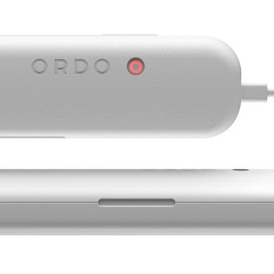 ORDO Sonic+ Charging Travel Case White - Imperfect Box