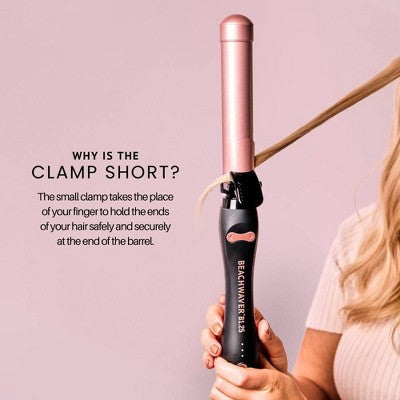 Rizador de pelo BEACHWAVER Co. Rosa medianoche - Caja imperfecta
