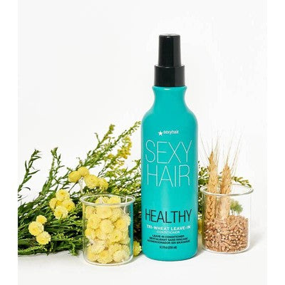 Acondicionador sin enjuague Sexy Hair Healthy Sexy Soy Tri-Wheat de 8.5 onzas líquidas - Nuevo