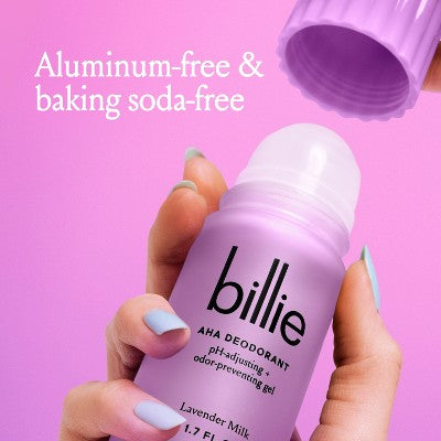 Billie AHA Gel Deodorant Lavender Milk 1.7 fl oz - New