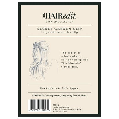 The Hair Edit Secret Garden Clip - New