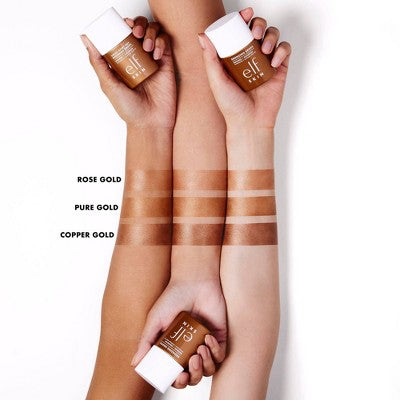 e.l.f. SKIN Bronzing Drops Pure Gold 1 fl oz - Imperfect ox