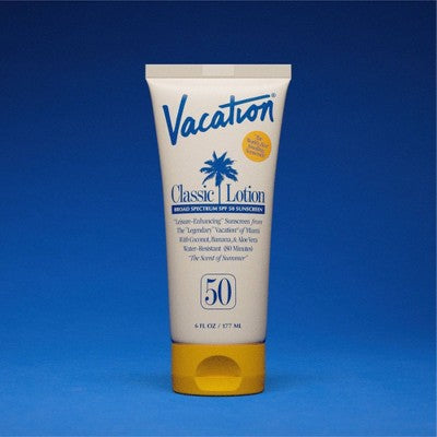 Vacation Classic Sunscreen Lotion SPF 50 6 fl oz - Imperfect Container