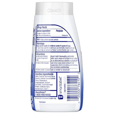 Pasta dental y enjuague bucal Colgate 2 en 1 con gel blanqueador, 127 g (nuevo)
