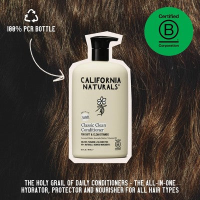 Acondicionador clásico de coco California Naturals 16.5 fl oz - Nuevo