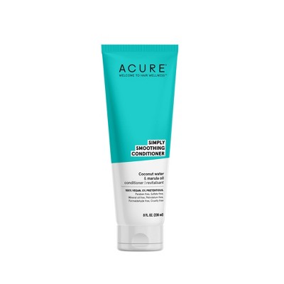 Acondicionador suavizante Simply Smoothing de Acure, 8 onzas líquidas - Nuevo