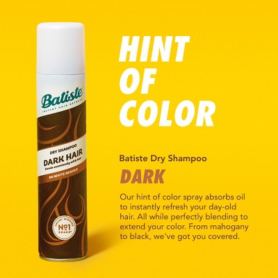 Champú seco Batiste Dark Brown 150 ml - Envase imperfecto