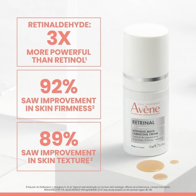 Avene Retrinal 0.1% Crema Multicorrectora Intensiva 0.5 fl oz - Caja para Imperfectos