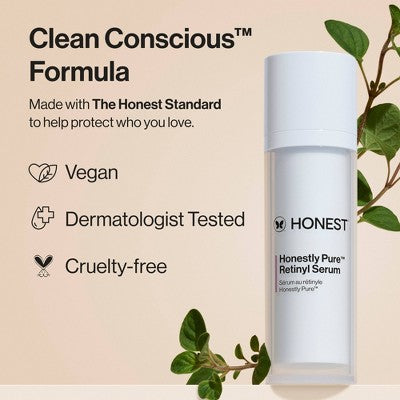 Honest Beauty Honestly Pure Retinyl Serum with Retinyl Linoleate - 1.0 fl oz