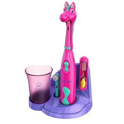 Cepillo de dientes electrónico infantil Brusheez Prancy the Pony - Caja imperfecta